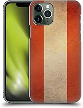 Head Case Designs Austria Austrian Vintage Flags Set 6 Hard Back Case Compatible with Apple iPhone 11 Pro