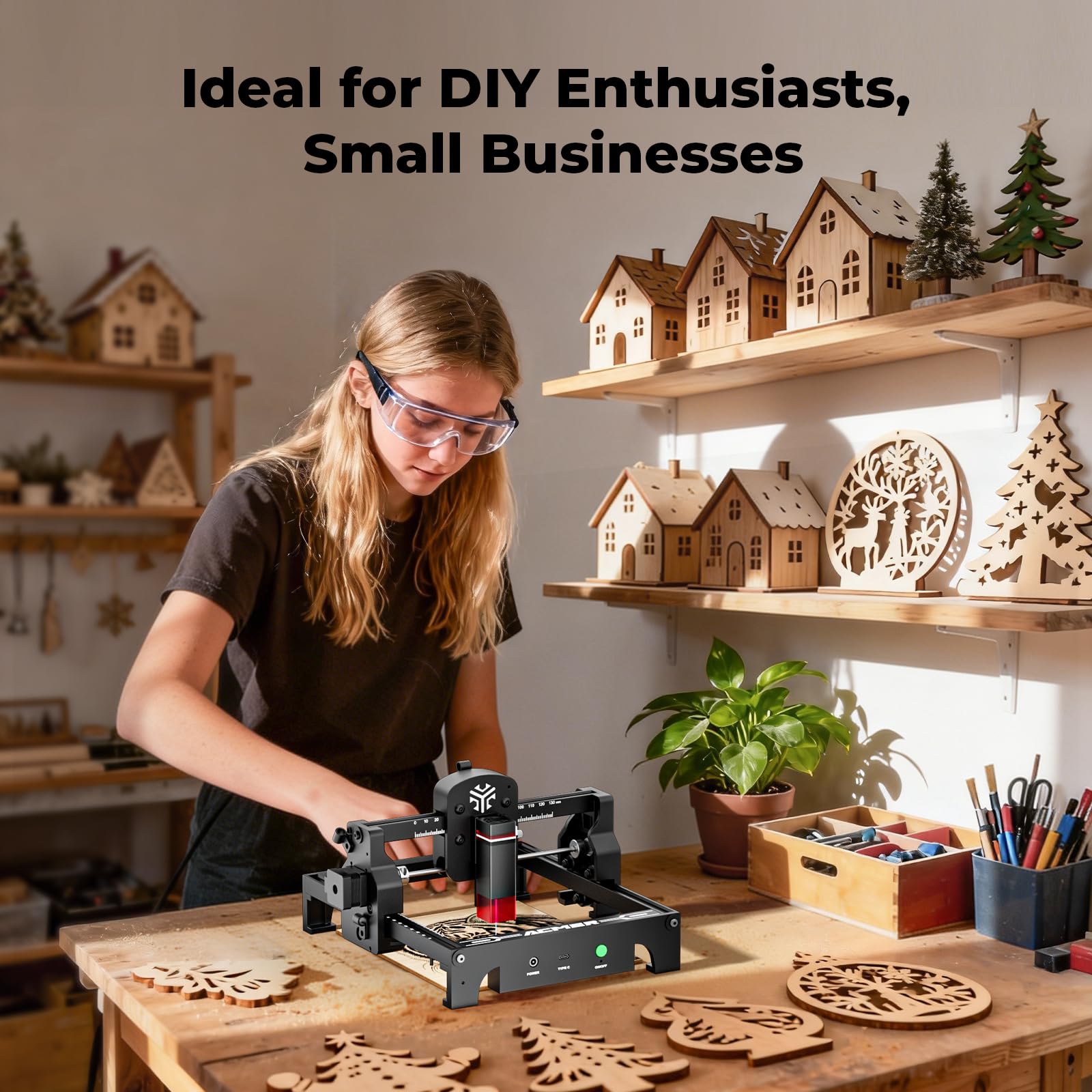 Amazon.com: Acmer S1 Laser Engraver Machine, 2.5W(2500mW) High