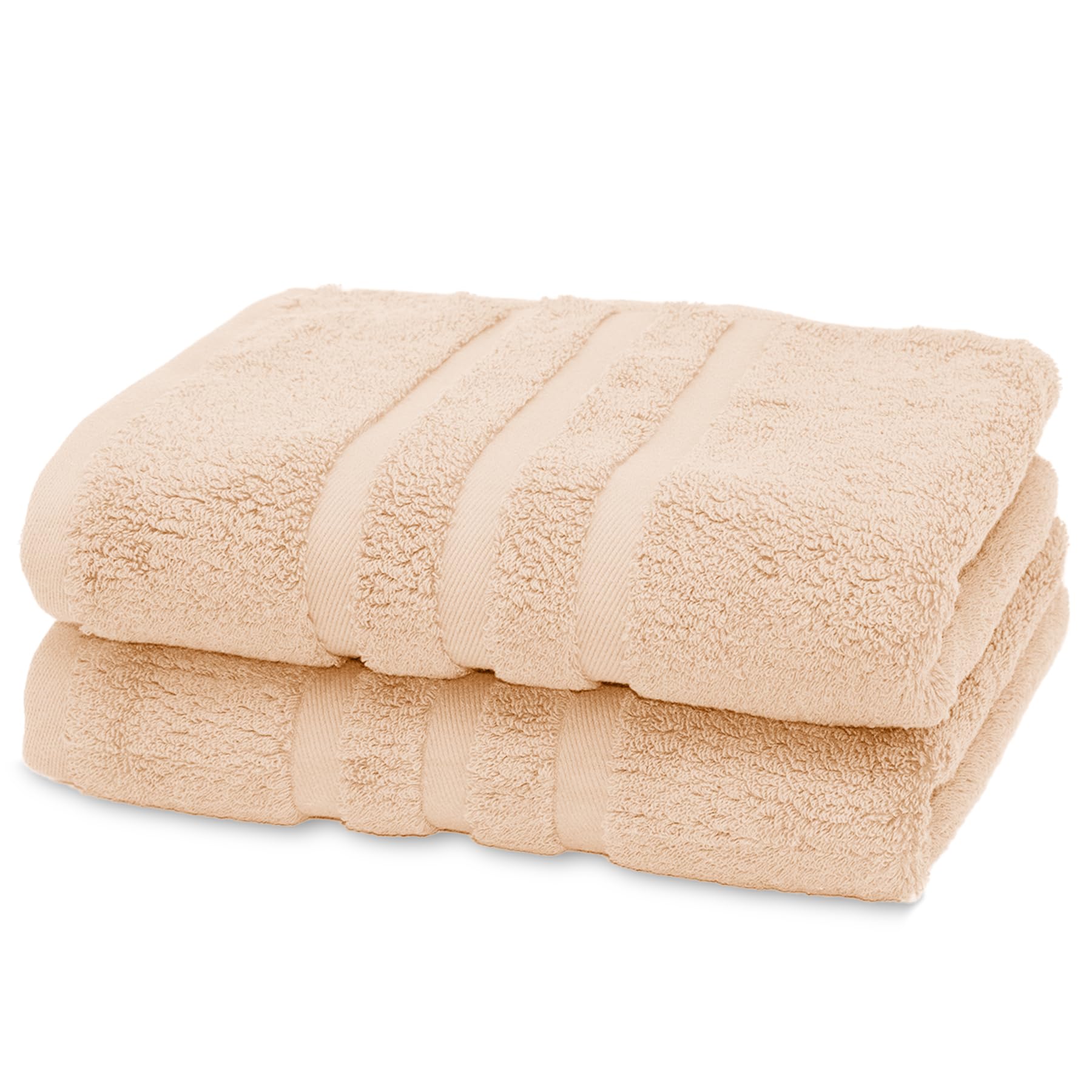 kimteny 100 Persent Cotton Premium Hand Towels Set of 2 16 x 32 inches 600GSM Cotton Thick Towel