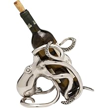 Kare Octopus Bottle Holder Nickel-Plated Aluminium