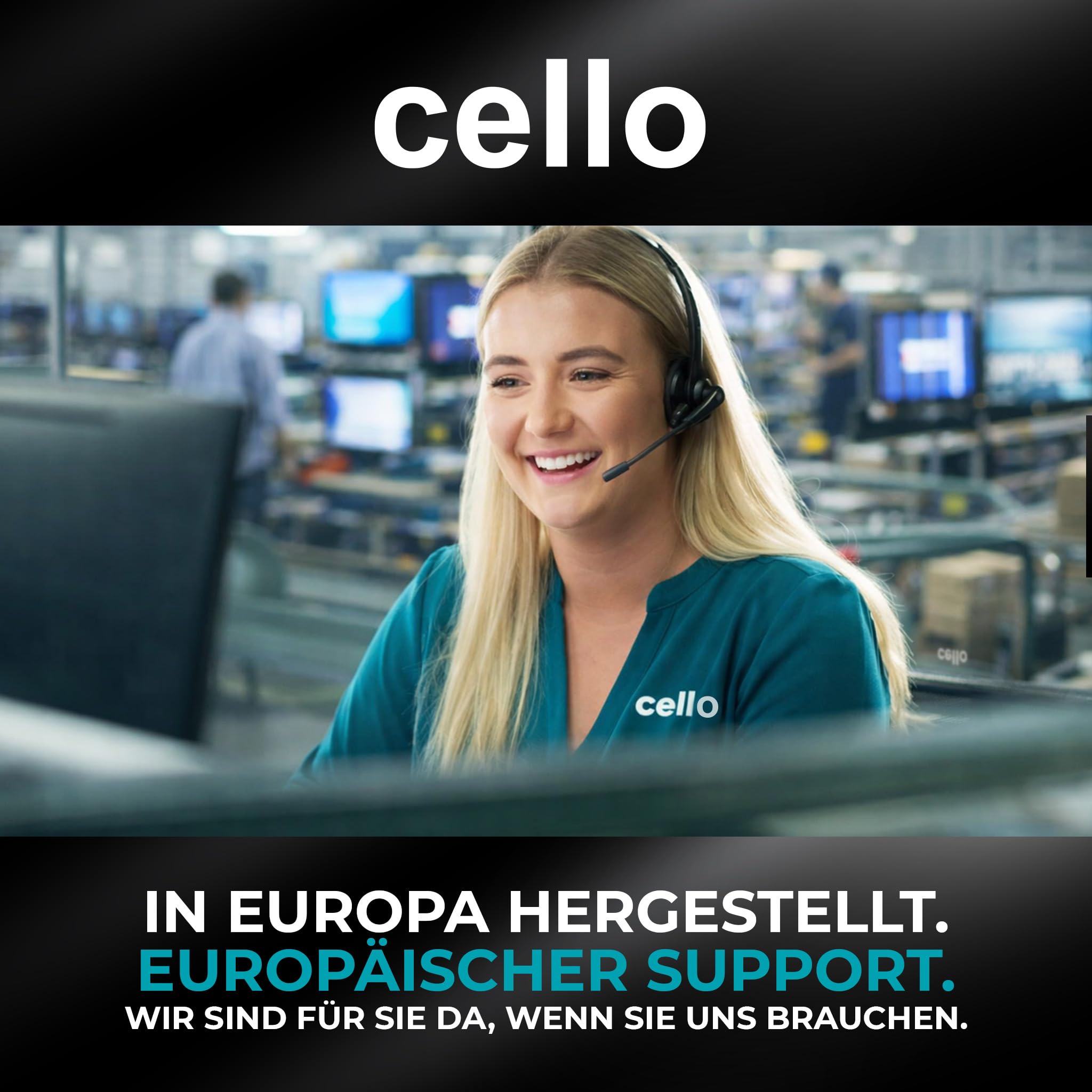 Cello C1924F 19 Zoll LED-Fernseher mit DVD-Player, Triple-Tuner DVB-C/S2/T2, USB-Aufnahme, HDMI, Pitch Perfect Sound, 230 V