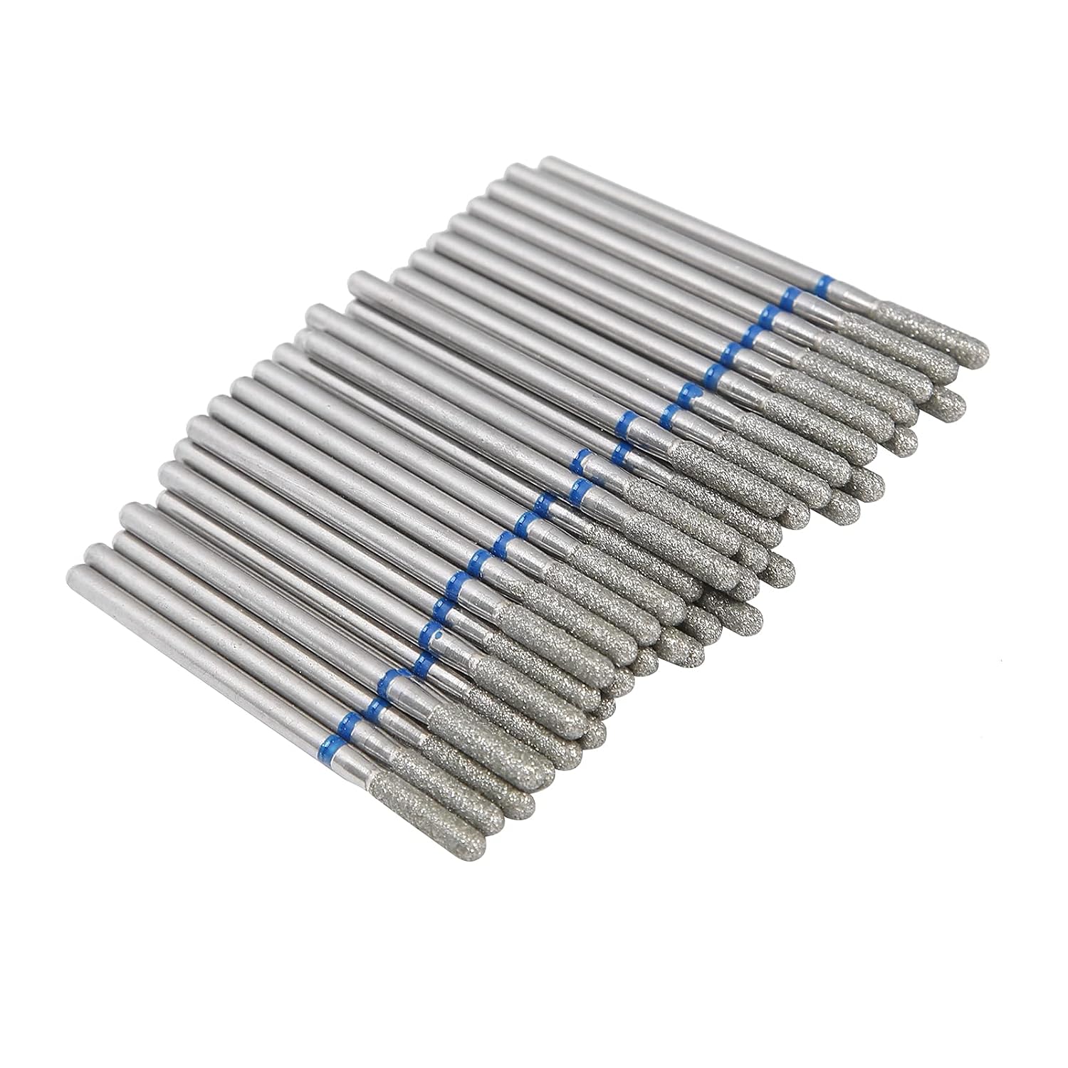 50pcs Portable Nail Drill Bits, Professional Nail Drill Bits, Dead Skin Removal Nail Grinding Polishing Head Accessory (M-41.25), Wholesale Business
