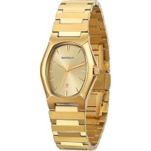 BERNY Watch for Men Quartz Movement Male Luxury Gold Watches Waterproof Classic Wristwatch