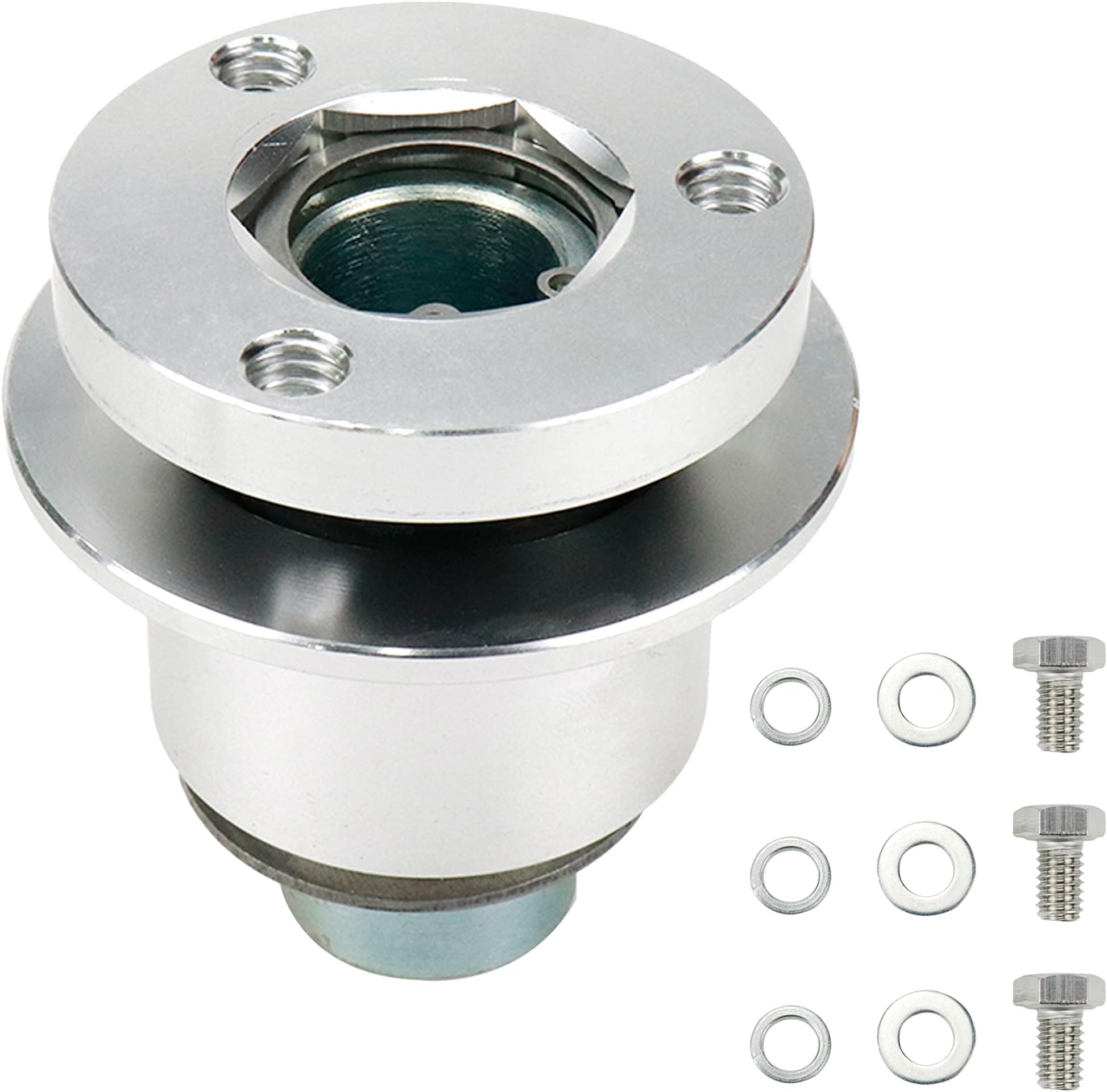3/4in Shaft 360 Degree Steering Wheel Quick Release Disconnect Hub - View #2