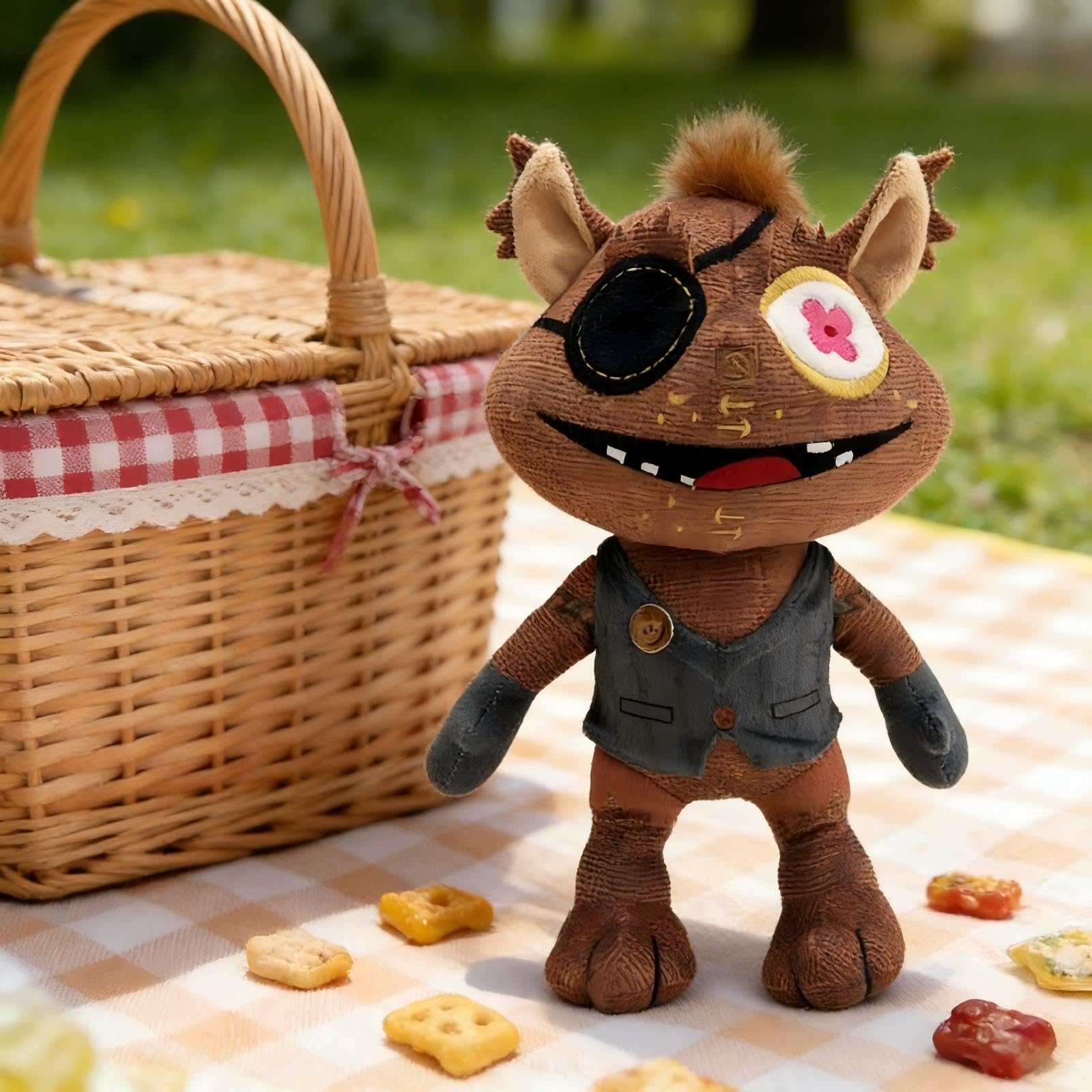 YIttings Wrongsides Outimals Plush Toy Set, Wrongsides Outimals Plushies, Horror Game Doll Monster Horror Plush for Kid and Fans (Brown) — view 22