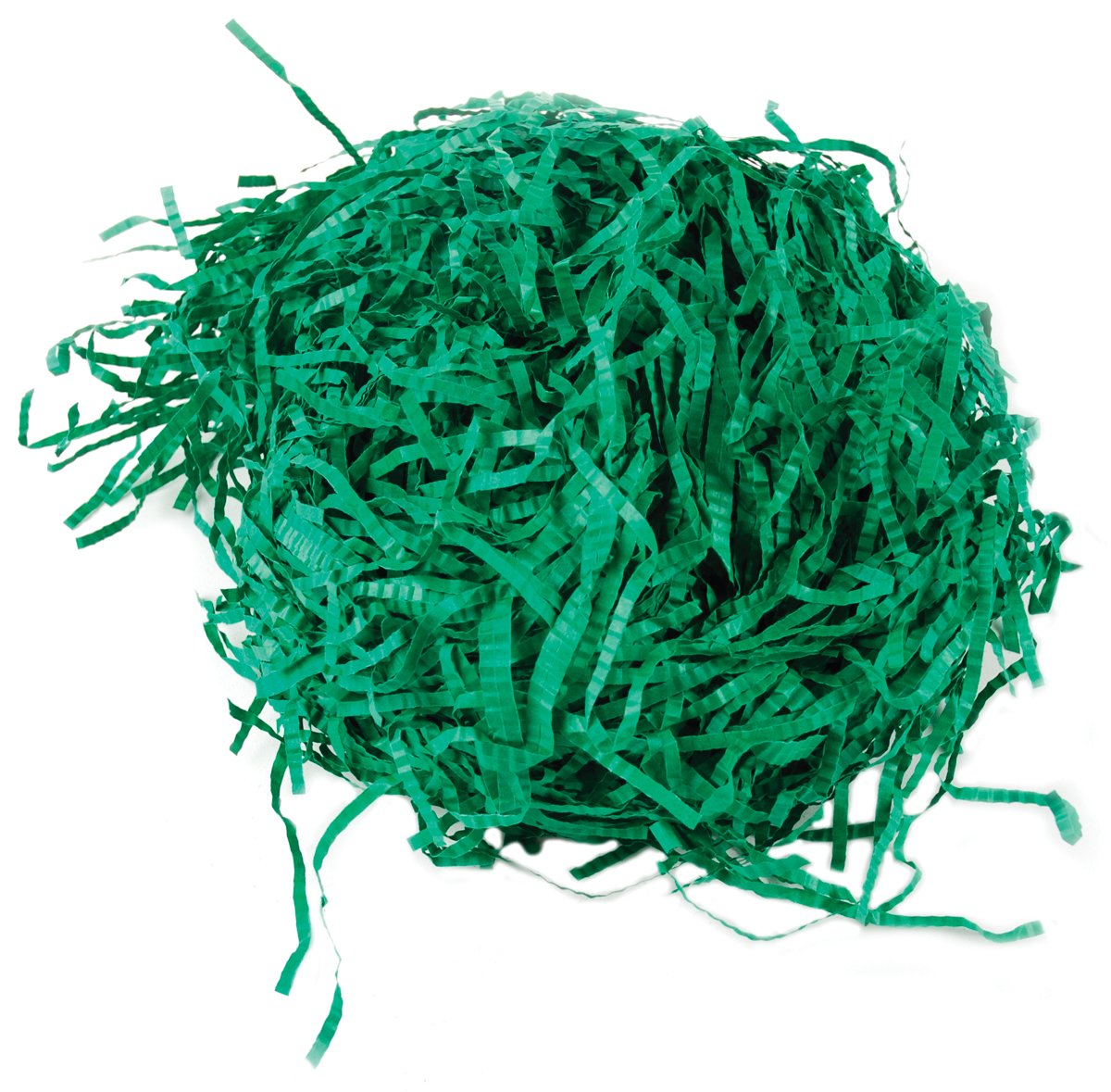 Cindus Krinkled Shred Solids, 2-Ounce, Emerald Green, (Pack of 6)