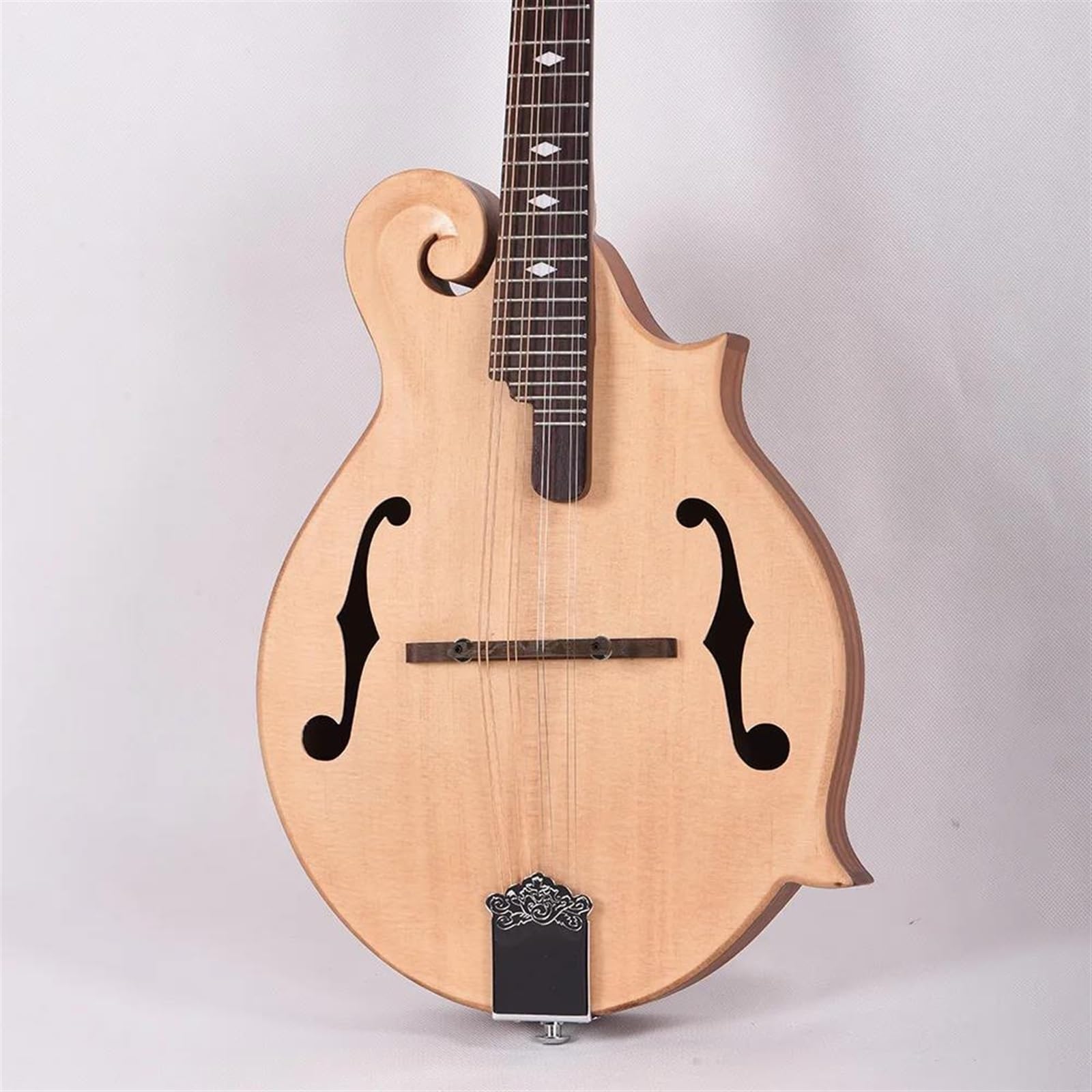 Mandoline Cordes Instrument Mandoline En Forme De F Fabriquée À La Main Avec Table En Épicéa Massif Et Acajou