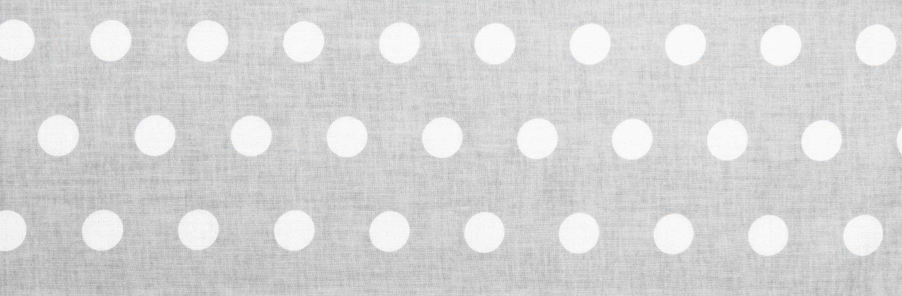 Vizaro - Cojín de Lactancia 100% Algodón Ergonómico, Cómodo y muy Adaptable - Funda LAVABLE - Hecho UE, OekoTex - Lunares