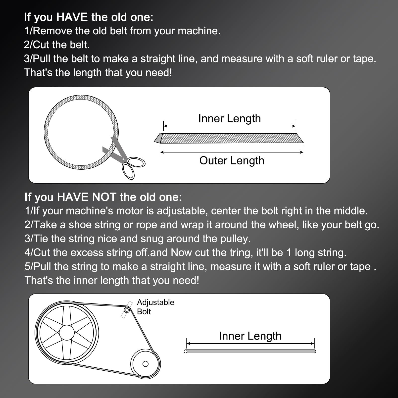 QUARKZMAN 2x Keilriemen B41 1/2 - 1050mm Gummi Antriebsriemen Für Industrie & Landwirtschaft