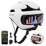 Smart Bike Helmet with Light: Bicycle Helmets for Adult Teens for Mountain & Road Cycling Electric Scooter Skateboard Skating