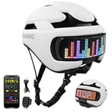 Smart Bike Helmet with Light&colon; Bicycle Helmets for Adult Teens for Mountain & Road Cycling Electric Scooter Skateboard Skating