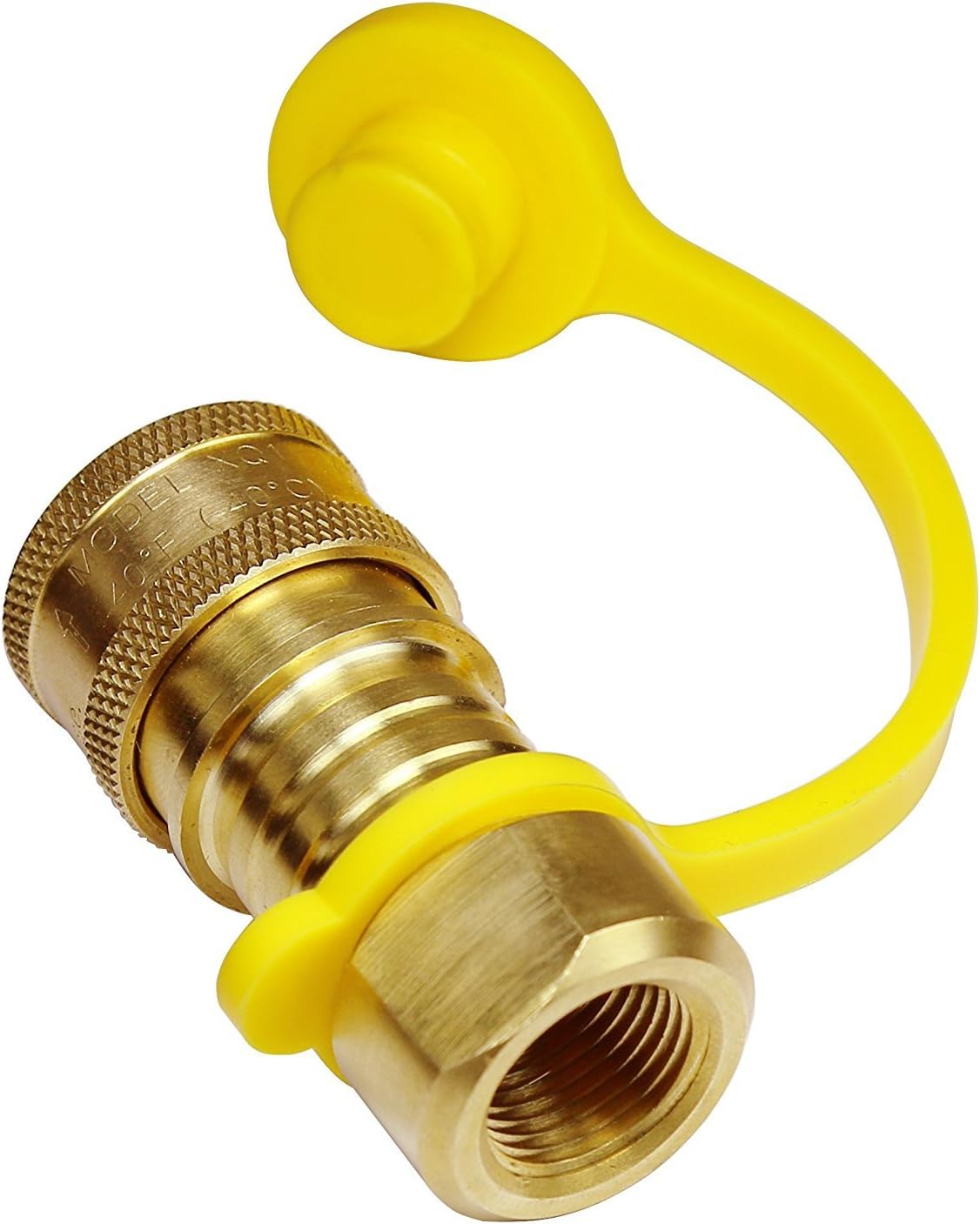DOZYANT Propane Natural Gas Quick Connect Brass Fitting 3/8 inch Female Pipe Thread