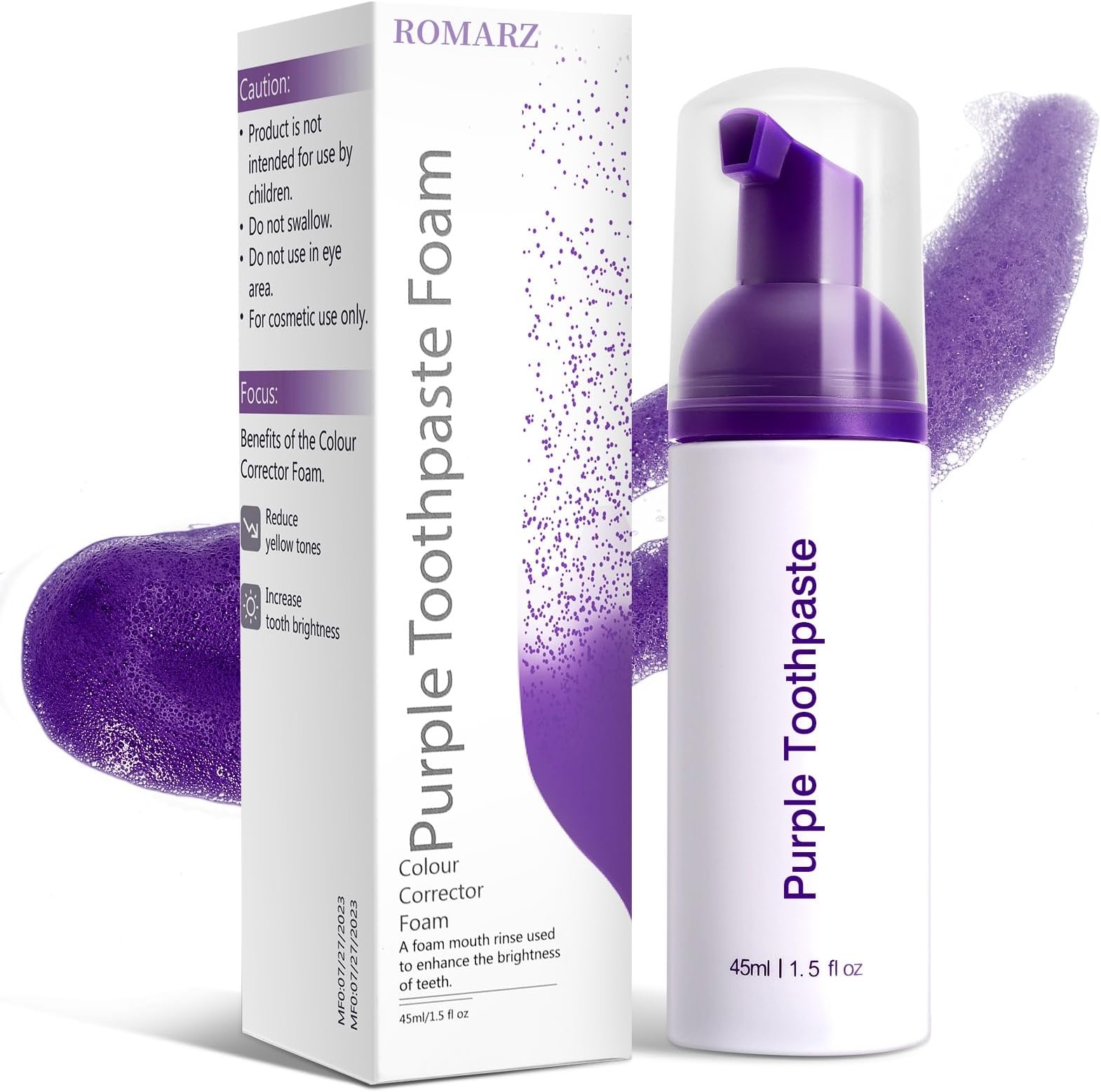 Purple Toothpaste