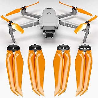 Master Airscrew Stealth Propellers for DJI Mavic 2 - Orange, 4 pcs