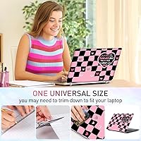 Vista 127 de Adhesivo para laptop de 12.1-15.6 pulgadas, calcomanía reutilizable universal de vinilo para laptop, protector de arte impermeable en color panal