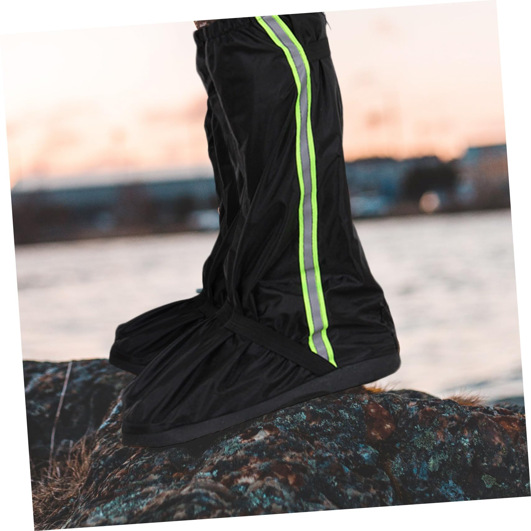 SUPVOX Guêtres Imperméables de Randonnée Oxford Couvre-Jambes Anti-Neige et Étanches Protection pour Jambes et Chaussures