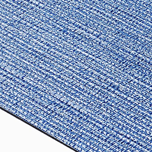 Funstick Peel And Stick Floor Tile Bathroom 12X12 In Blue Floor Tiles Peel And Stick Waterproof Peel And Stick Flooring Vinyl Flooring Self Adhesive Stick On Floor Tile For Kitchen Bedroom Knit 5 Pack #TOP7