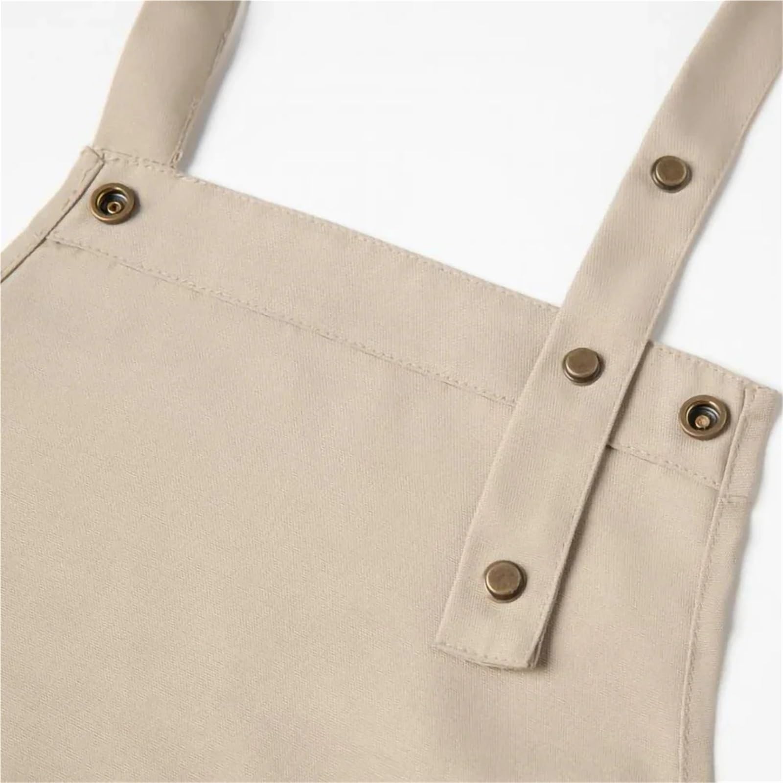 Delantal De Cocina Delantal de Catering de 2 uds, delantal impermeable Unisex for restaurante y café, delantal de Catering con bolsillos Para Barbacoa，Cocinar，Hornear(Gray)