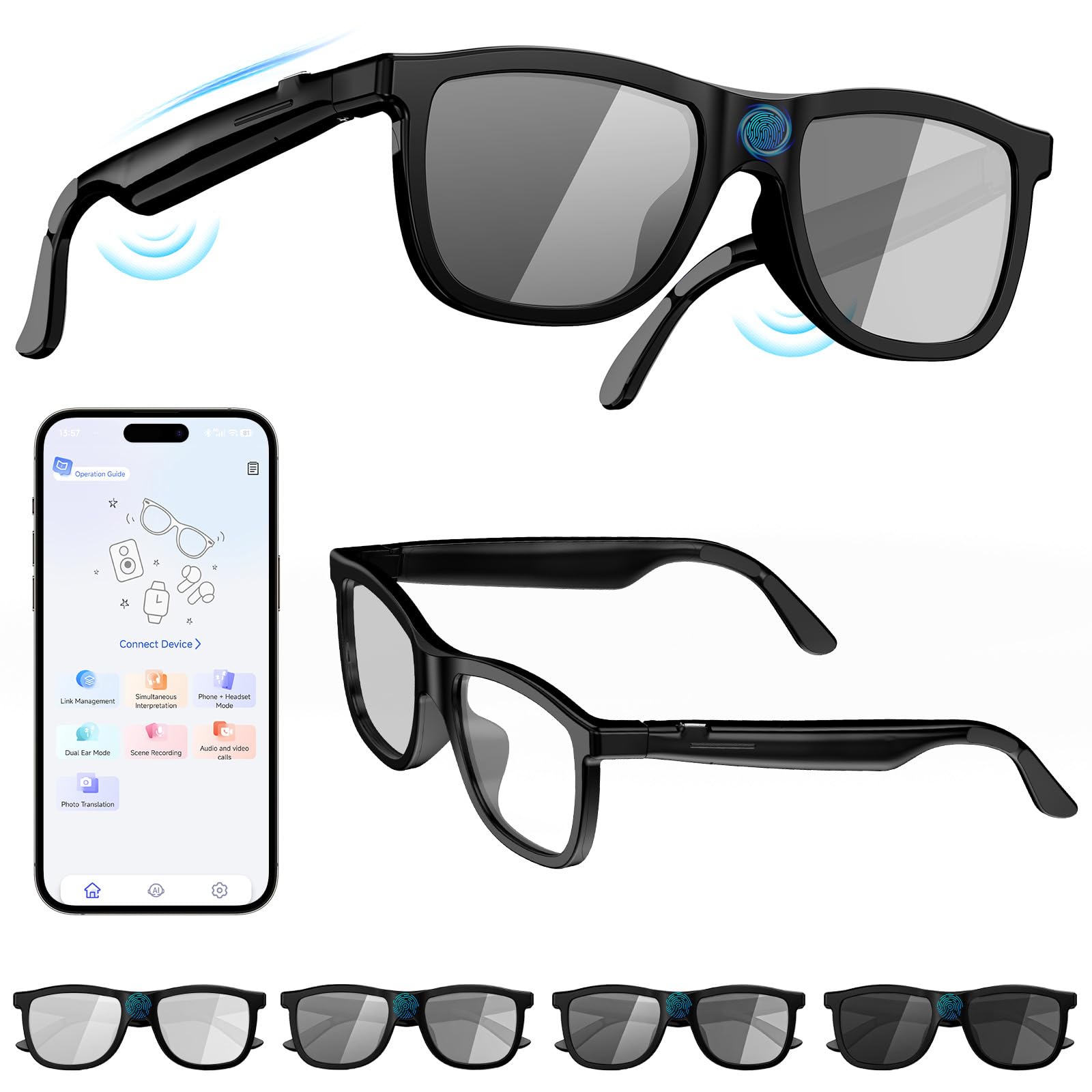 Osawalla Smart Audio Glasses