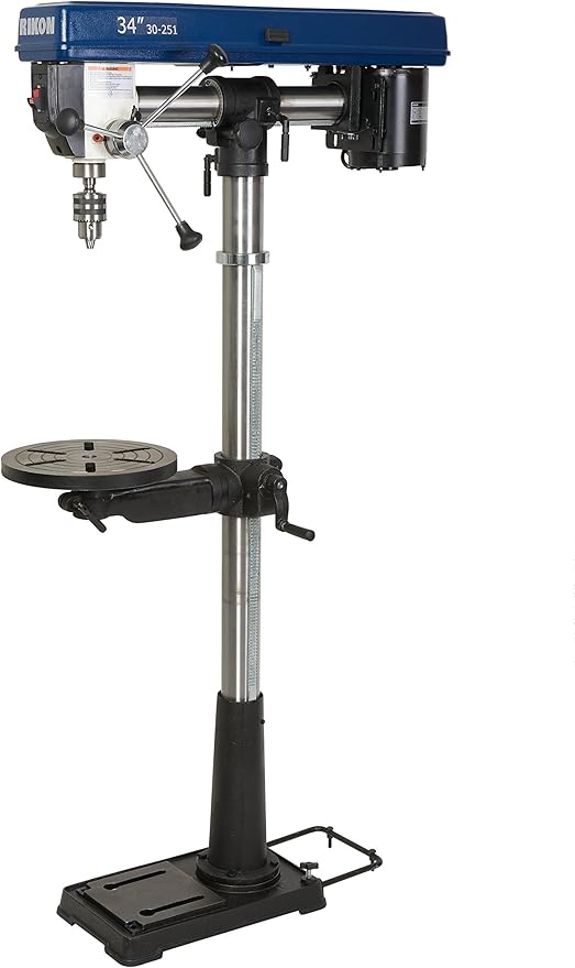 RIKON 30251 Floor Radial Drill Press Power Stationary Drill Presses
