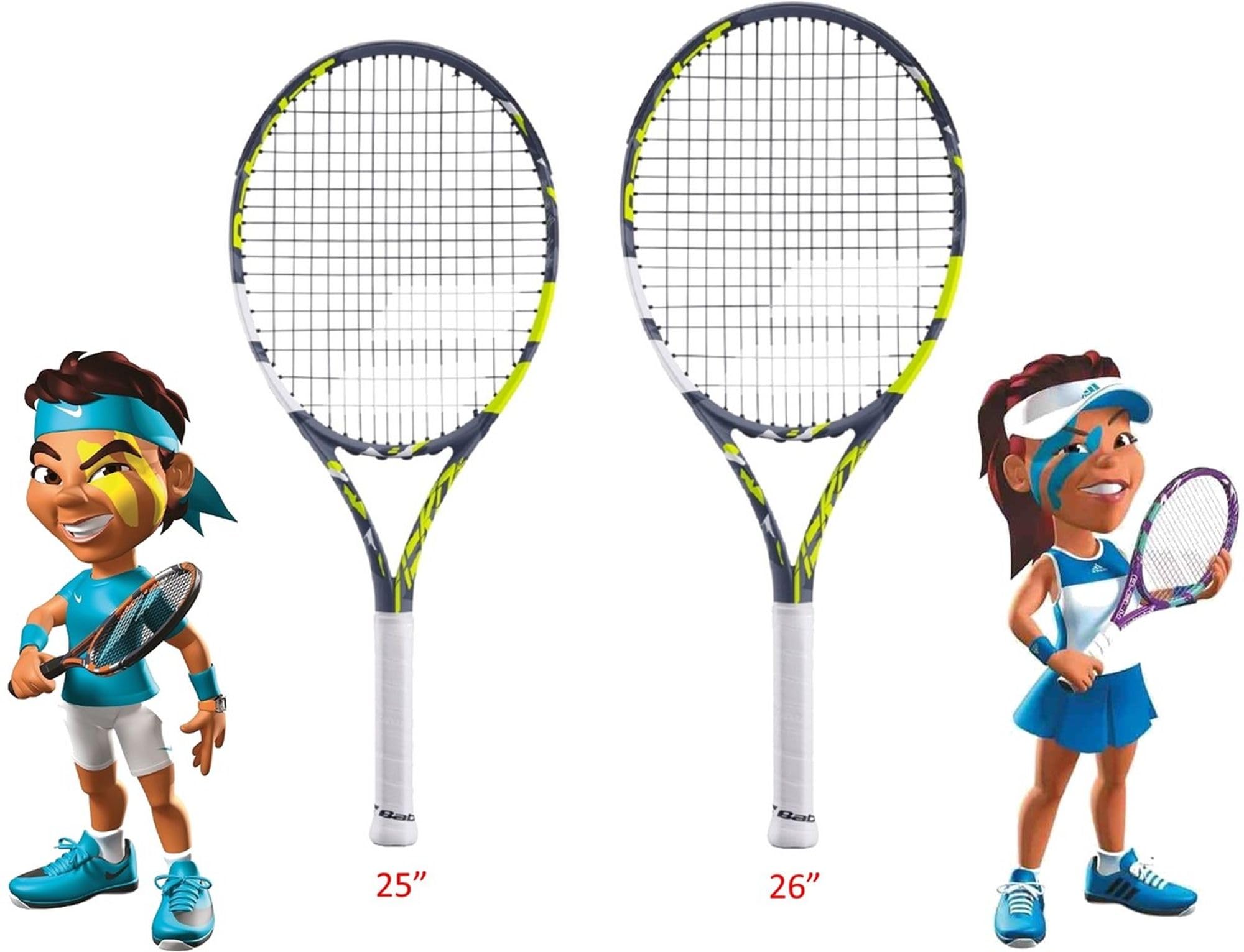 Amazon | Babolat Aero 26インチ ジュニアテニスラケット レッド