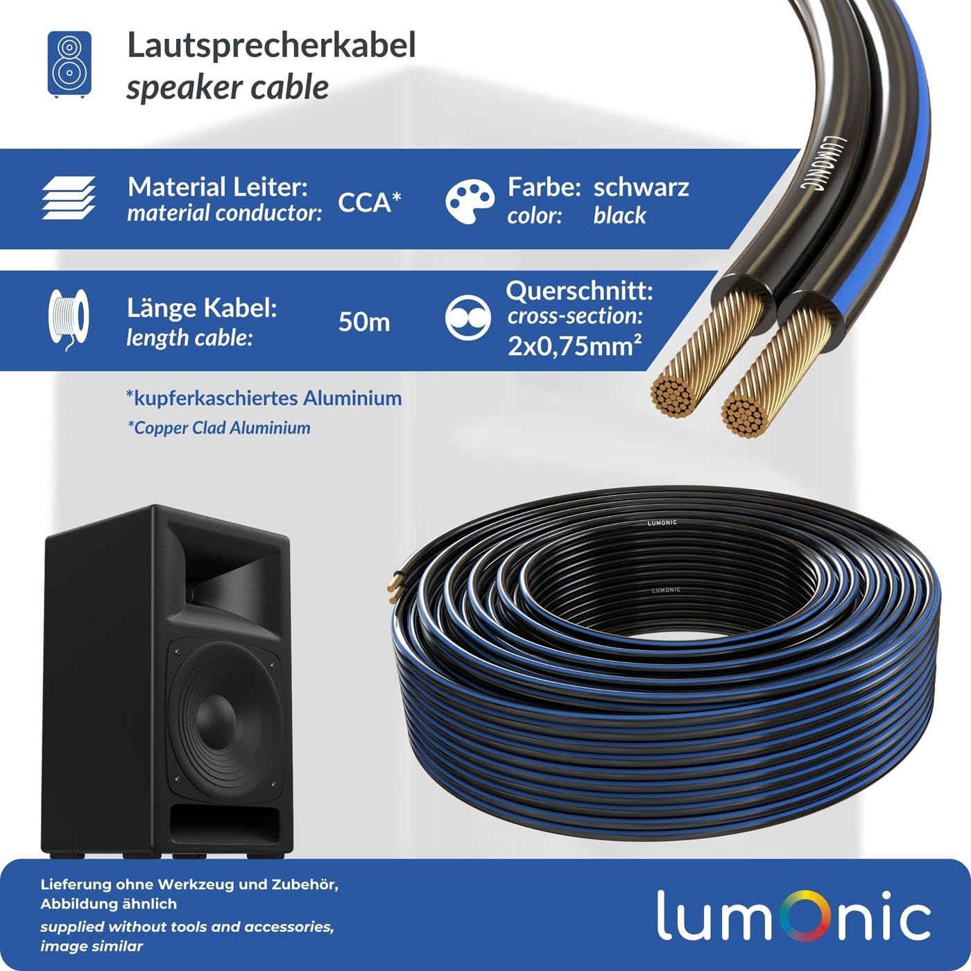 OEHLBACH XXL Fusion Banana - High-End Bananenstecker Für Kabel Bis 6mm²