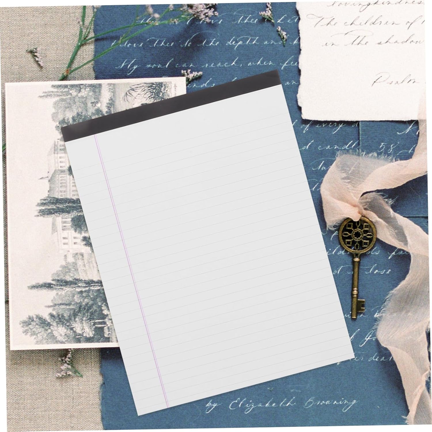 Veemoon 4Pcs Legal Pads Wide Ruled Writing Notepads Single Sided Ink Resistant for School and Office Ample Supply for Note Taking and Drawing Needs 8 71p6asbtdJL. AC SL1500