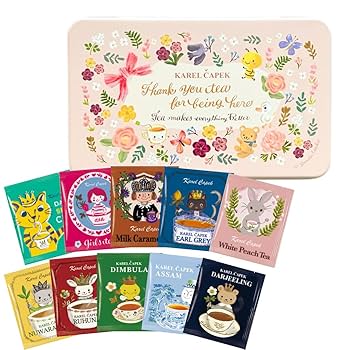 Amazon | カレルチャペック紅茶店 10tealover缶 サンクス 10