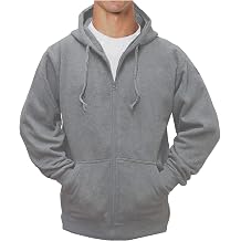 Zipper Fleece Hoodie Sweater Sweatshirts Casualwear S-5XL