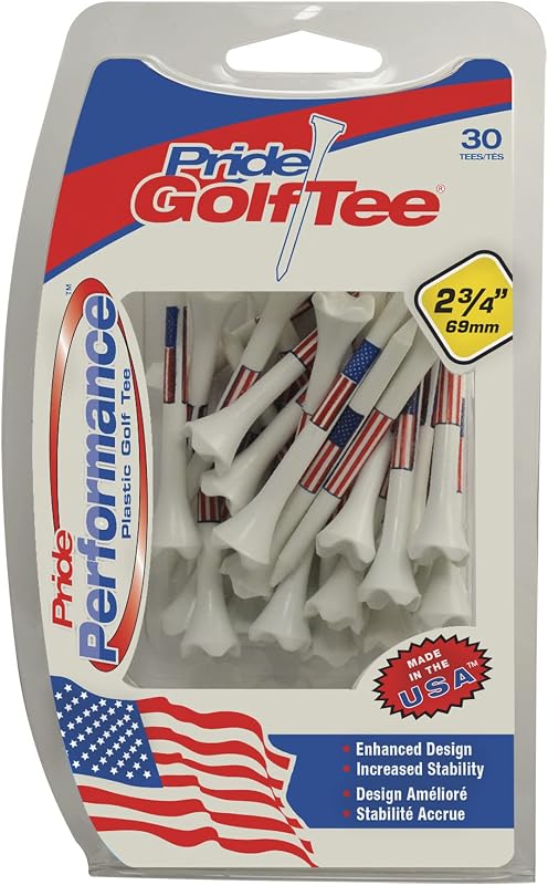 PrideSportsPride Performance Professional Tee System, 3-1/4 inch - 30 Count (Blue)