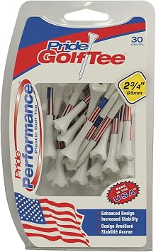 PrideSportsPride Performance Professional Tee System, 3-1/4 inch - 30 Count (Blue)