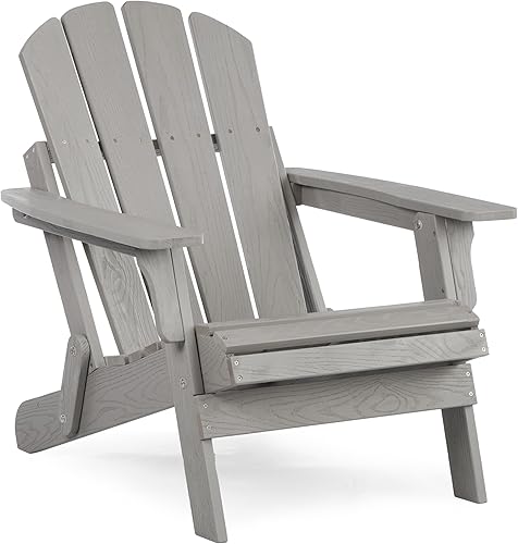 Miniatura 8 de Juego de 2 sillas plegables de madera Adirondack, medio premontadas al aire libre, sillas de madera para patio, patio, terraza, piscina, playa