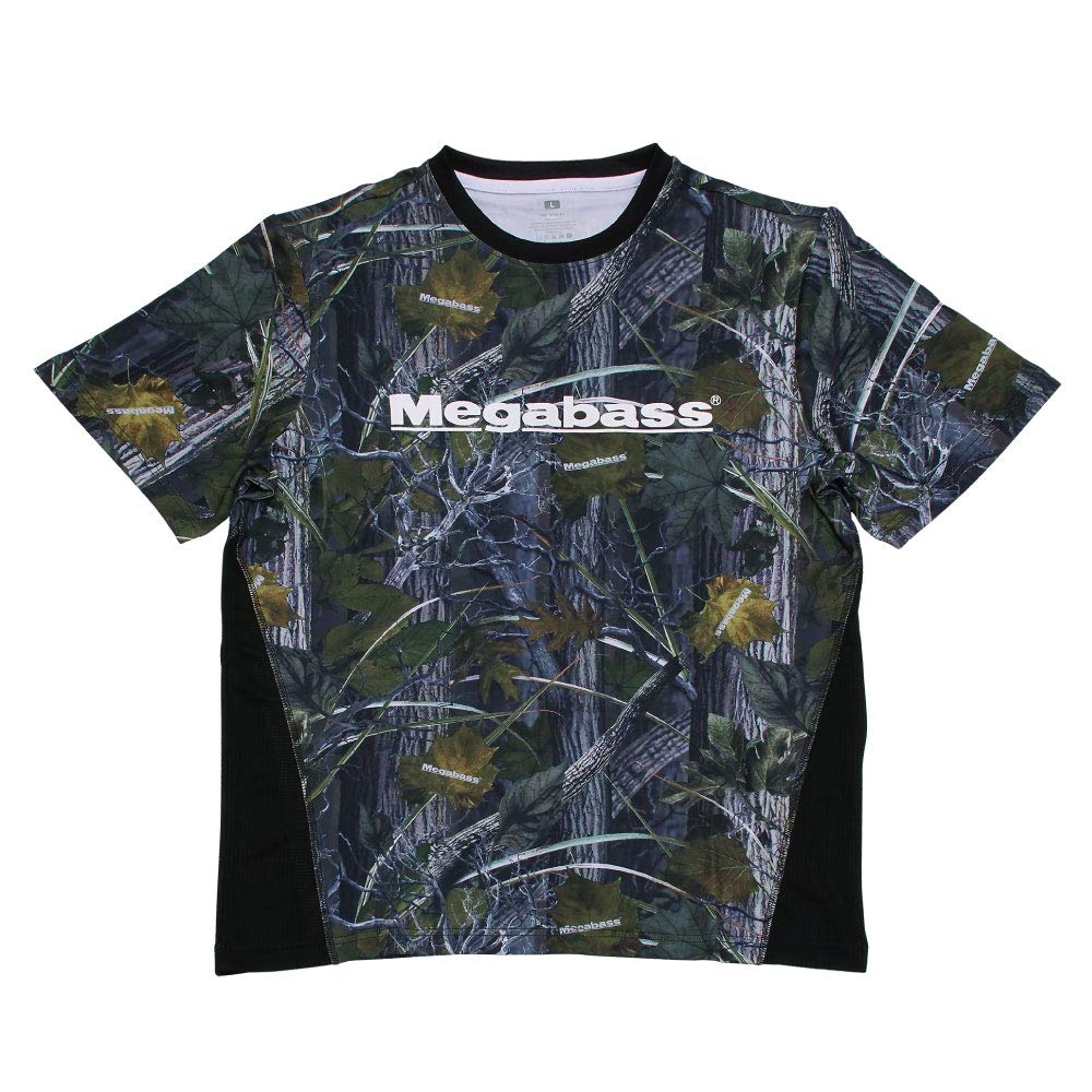 Amazon.co.jp: メガバス GAME T-SHIRTS(ゲームTシャツ) REAL CAMO (L 