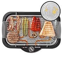 Taurus - Barbecue Elettrico Maxim's | 2400W | Superficie 41x24 cm | Termostato Regolabile