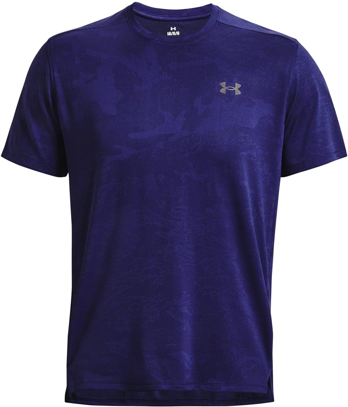 Under Armour UA Tech Vent Jacquard SS - 1377052-006 - Gray Mist/Black