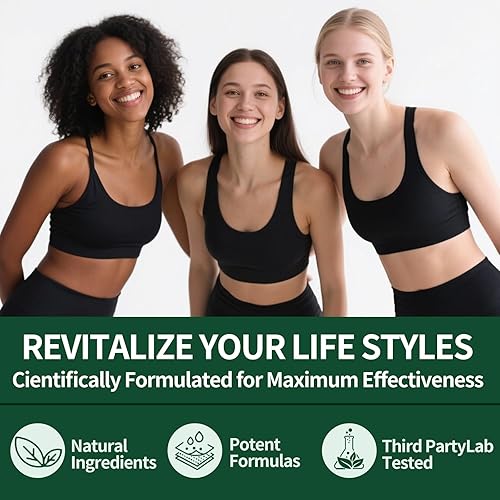 Miniatura 4 de Cápsulas de musgo marino con vejiga y bardana, suministro para 50 días, potente fórmula con aceite de semilla negra, Ashwagandha, cúrcuma, vitamina