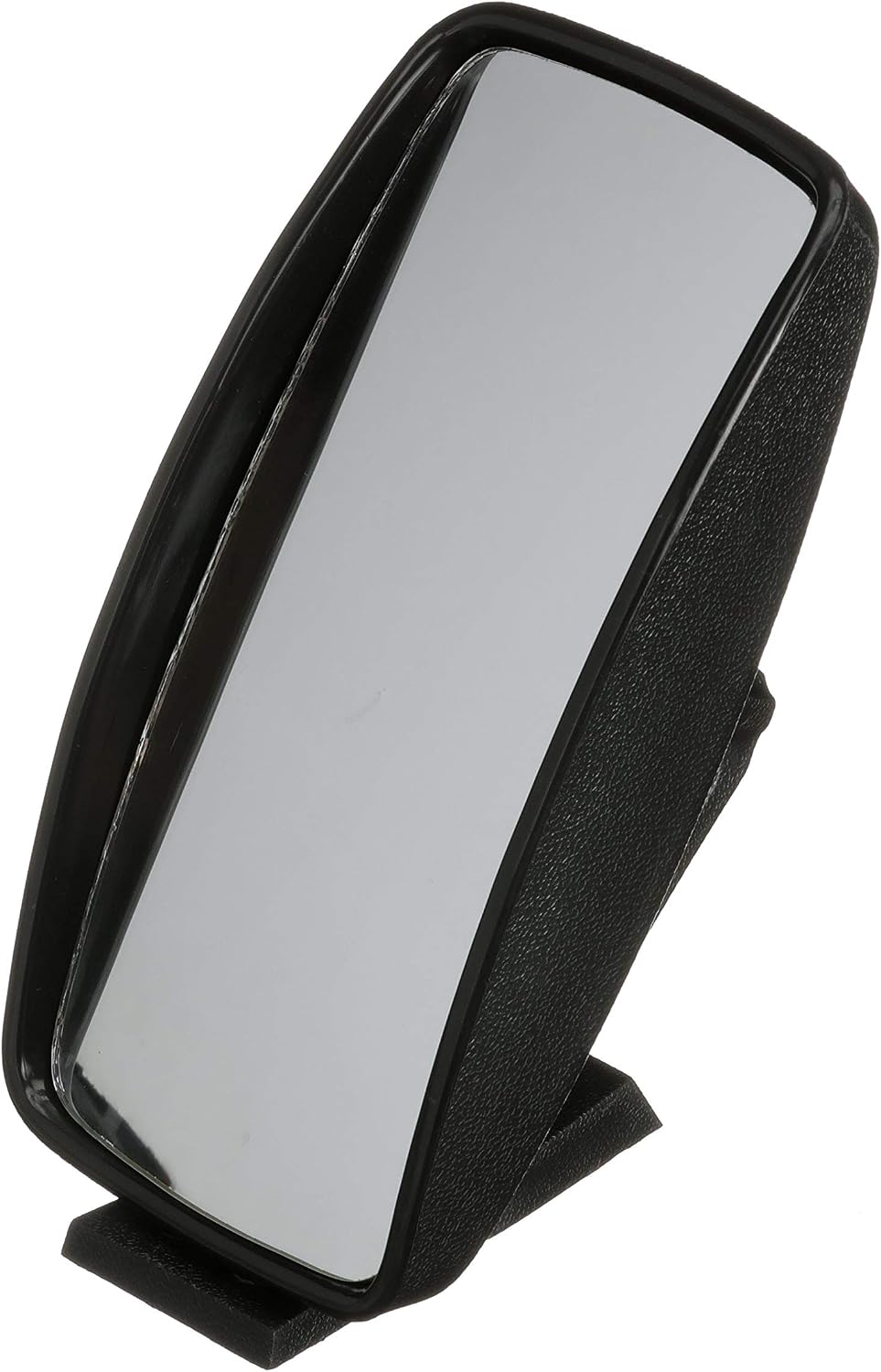 SEACHOICE Universal Boat Mirror, 8 in. X 4 in. Convex Safety Glass, Black ABS Plastic Housing