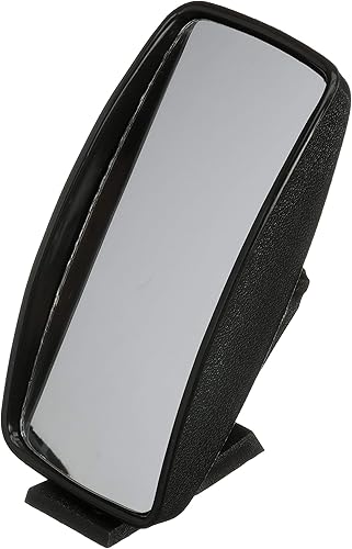Miniatura 4 de SEACHOICE Espejo universal para barco, 8 pulg. X 4 pulg. Vidrio de seguridad convexo, carcasa de plástico ABS negro