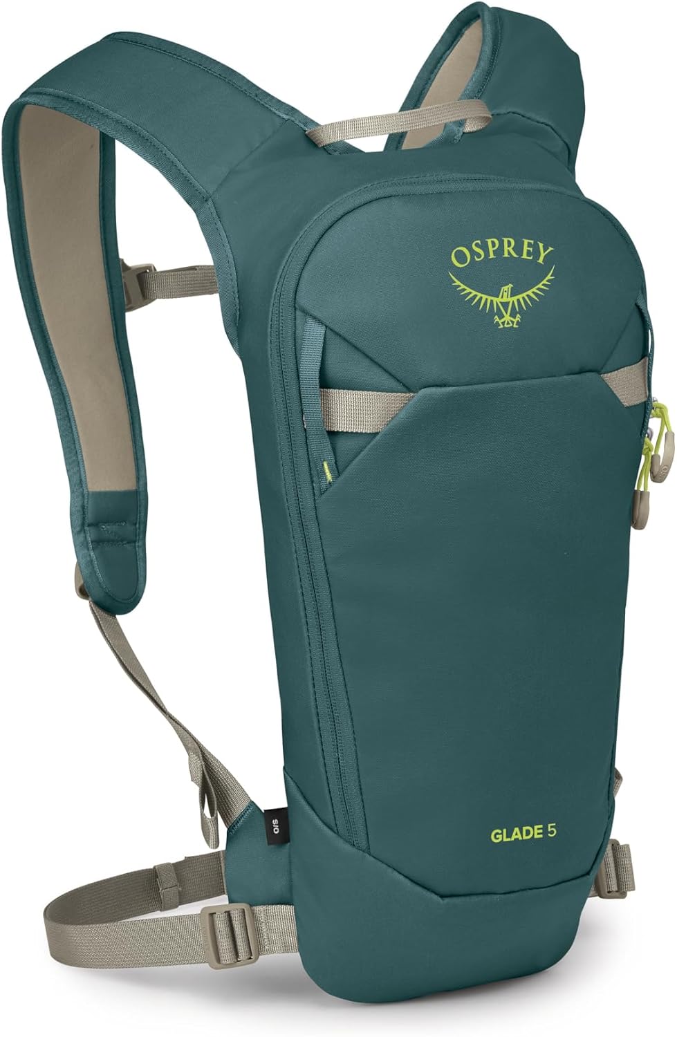 Osprey Glade 12L Mochila de esquí y snowboard con depósito de agua hidráulico, color negro