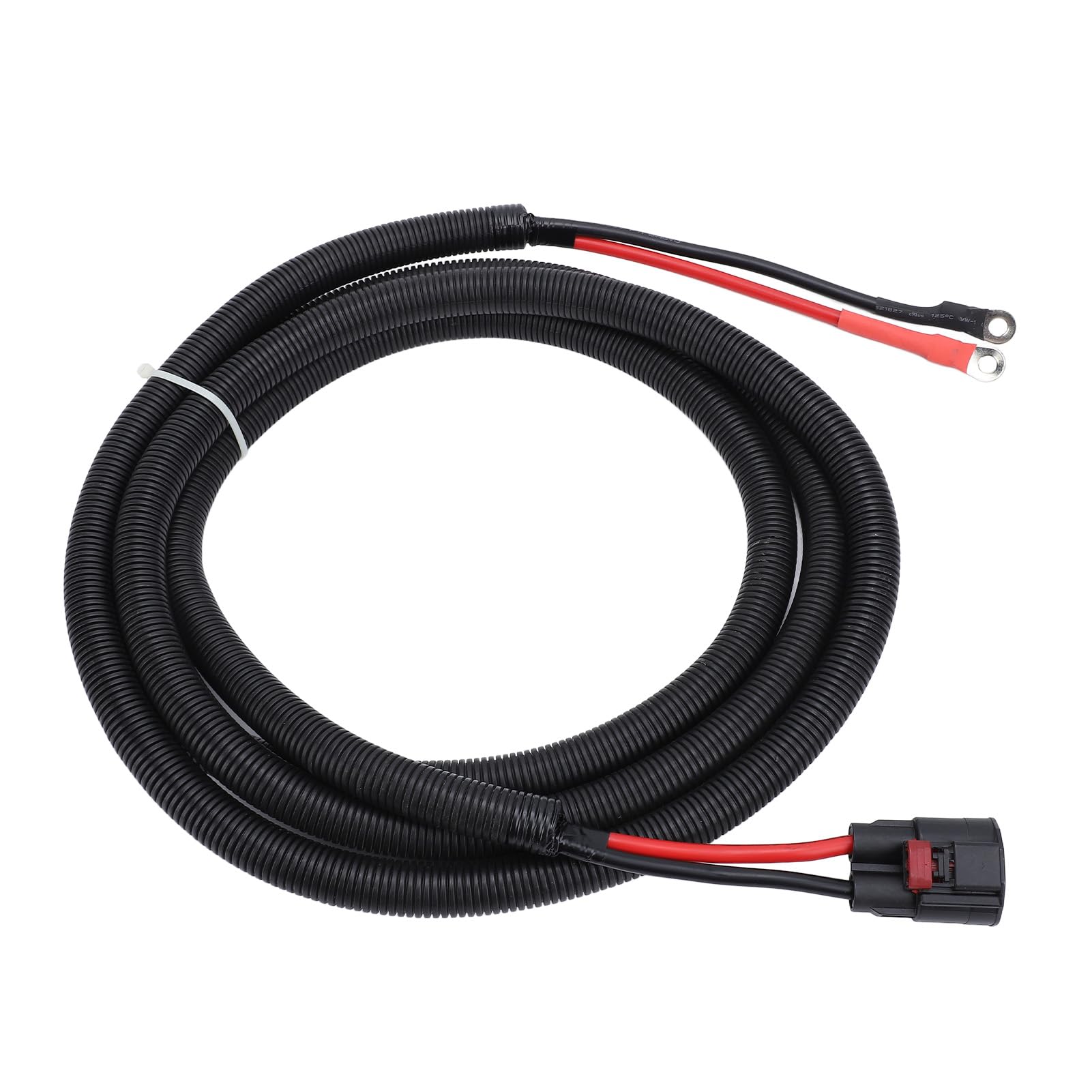 Qqmora Kabel Kierownicy o Wysokiej Wytrzymałości na Rozciąganie z wiązką Pompy Wspomagania Kierownicy, 4ft 8M0150103, Idealny do środków do Oczyszczania Silnika na Zewnątrz Akcesoria