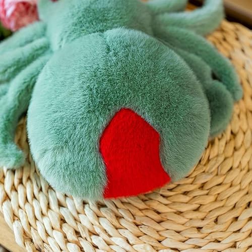 Miniatura 4 de Juguete de peluche de araña, suave juguete de peluche Kawaii de Halloween de 10 pulgadas, decoración de regalo para niños y adultos (rosa)