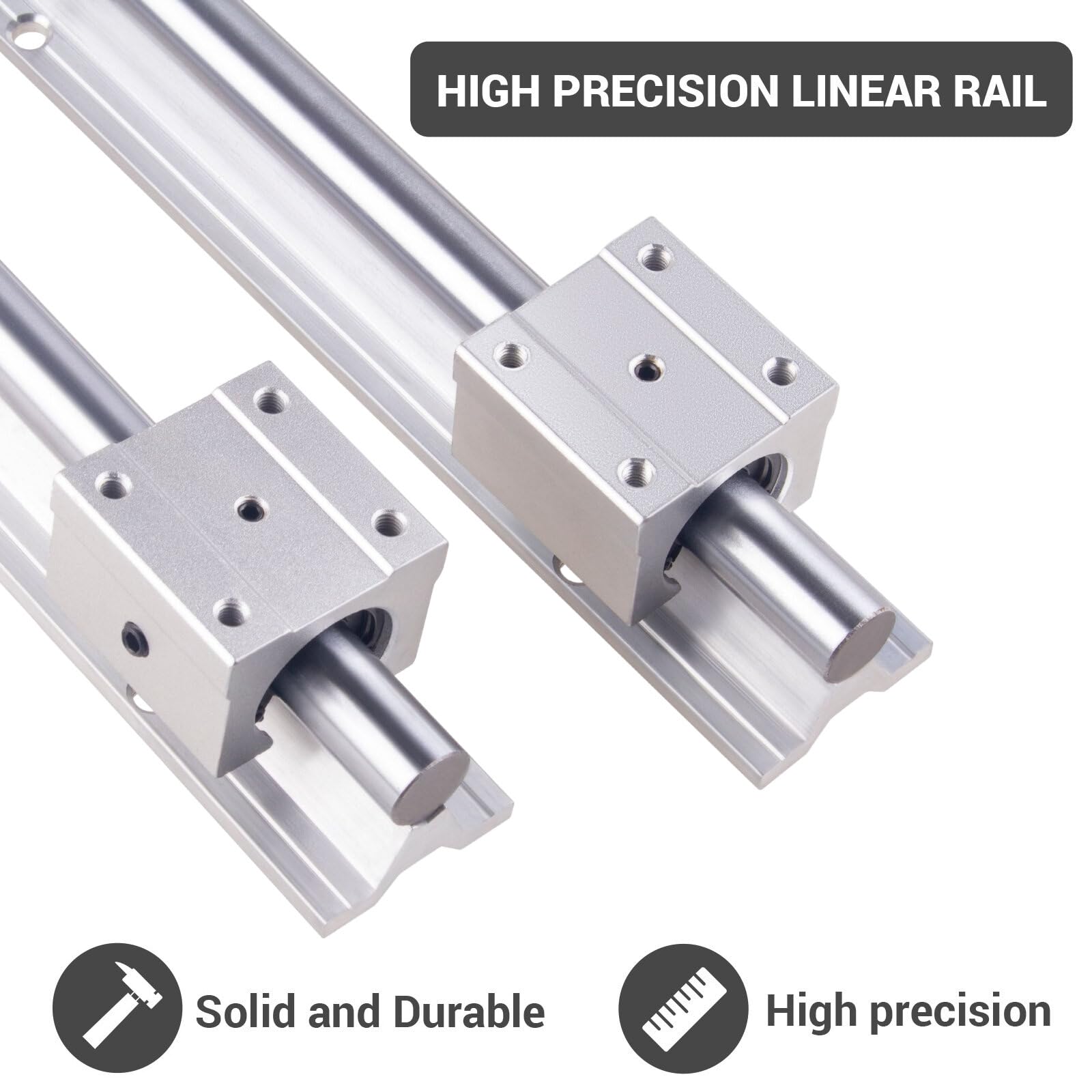 Lineaire Geleiding Lineaire Rail 2 Stuks SBR16-1200mm Lineaire Lager-glijset SBR16UU lagerblokken Lineaire Railassen Cnc Lineaire Geleiderails | NL