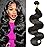 CSCHS 22 Inch Bundles Human Hair Extensions Body Wave Brazilian Human Hair Bundle Natural Black Hair Extensions