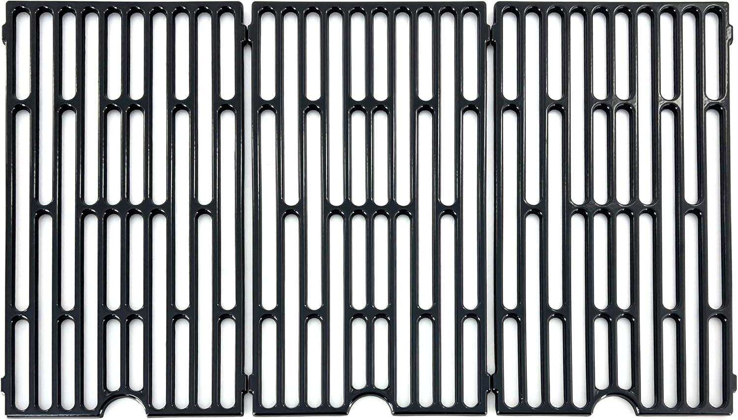 Direct store Parts DC105 (3-pack) Cast Iron Cooking grid Replacement for Vermont Castings, Chargriller, Jenn Air JA460, JA461, JA461P, JA480, JA580, JA-460 Gas Grills, 16 7/16" x 9 1/16" each grates
