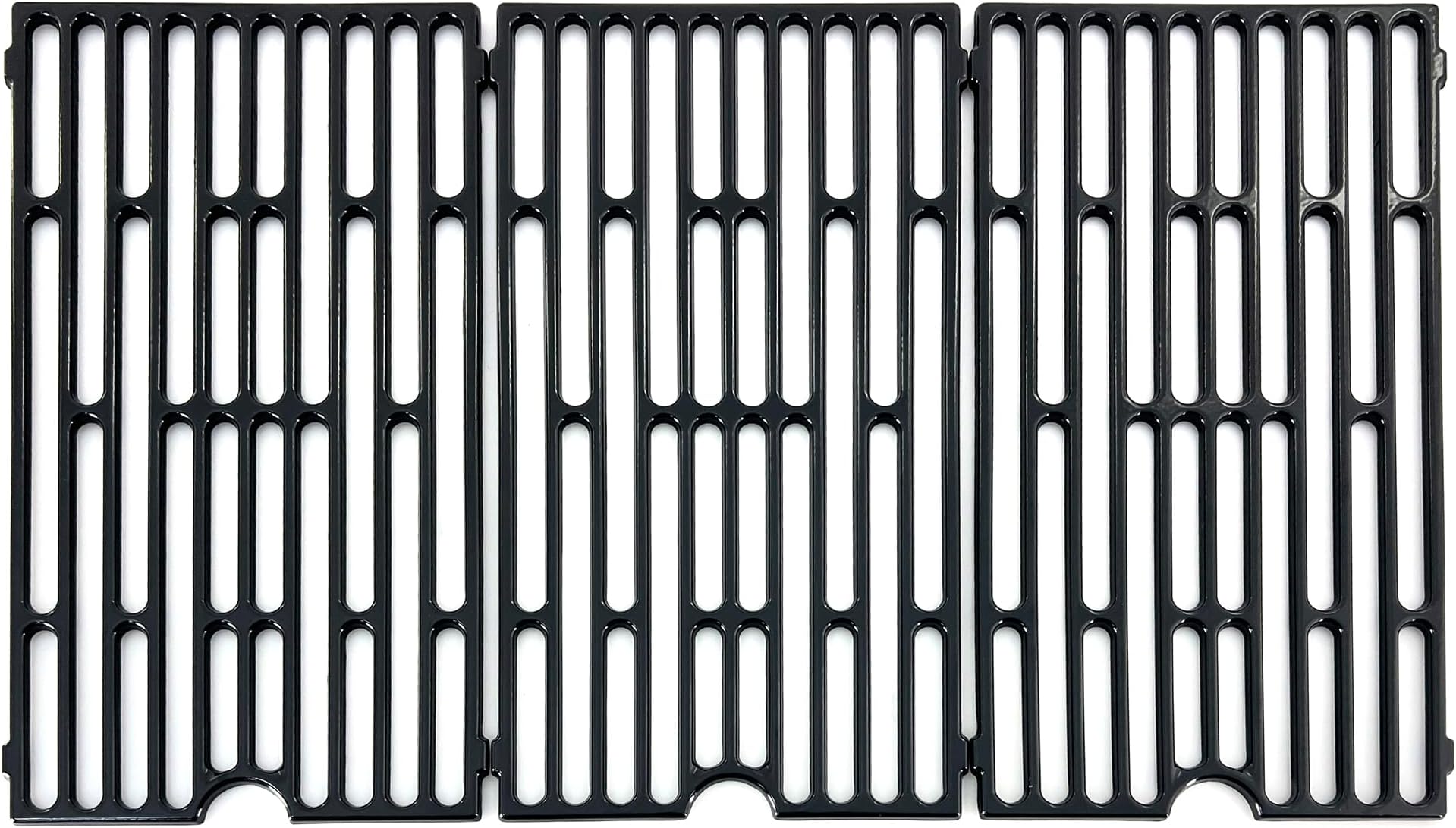 Direct StoreParts DC105 (3-pack) Cast Iron Cooking grid Replacement for Vermont Castings, Chargriller, Jenn Air JA460, JA461, JA461P, JA480, JA580, JA-460 Gas Grills, 16 7/16" x 9 1/16" each grates