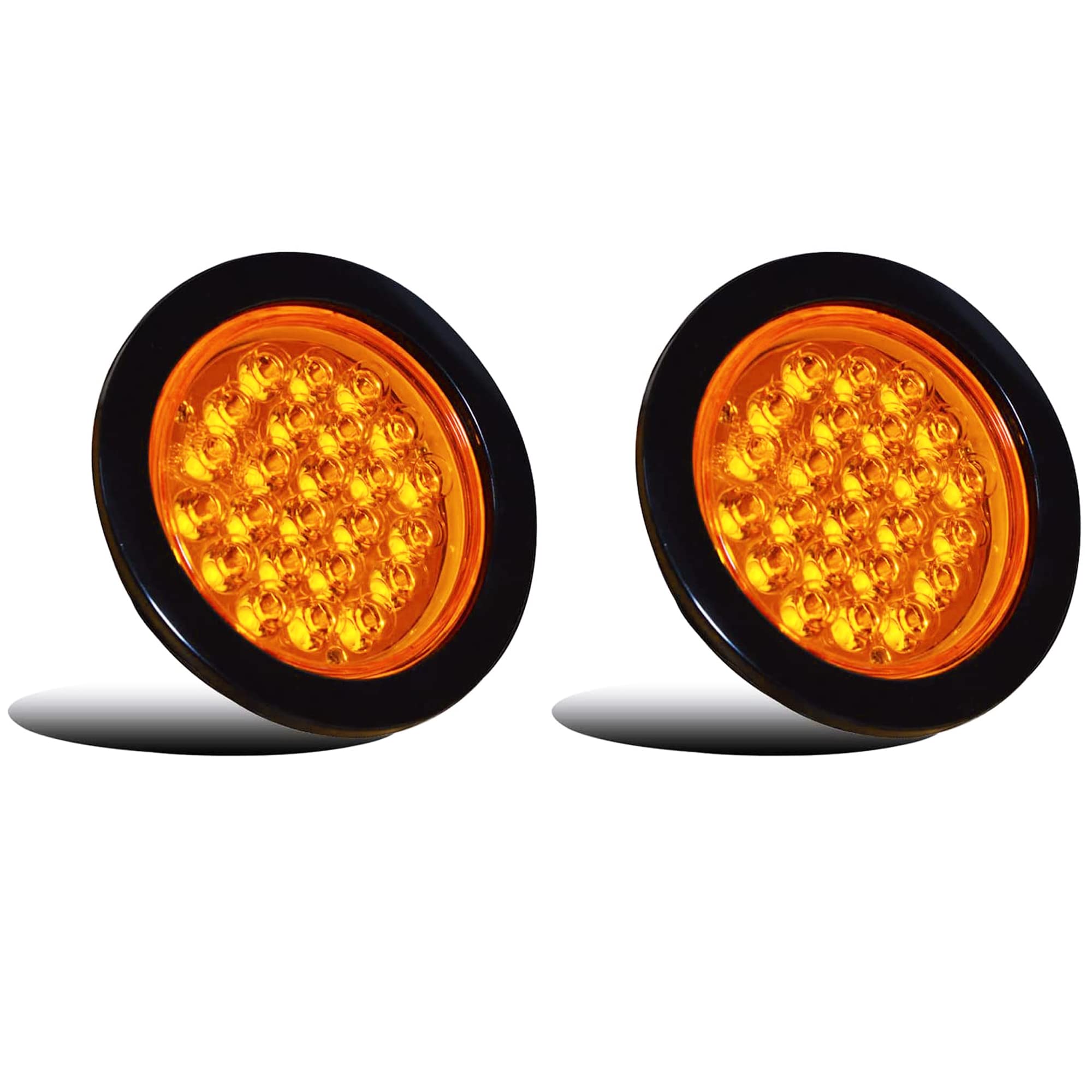 Buy Round Hamburger Style Trailer Lamp with Dynamic Indicator