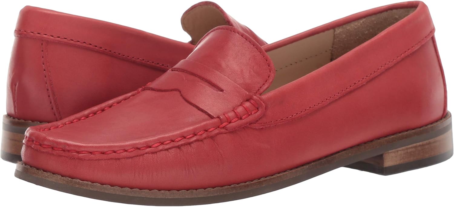Driver Club USA Kids' Genuine Leather Boys/Girls Casual Comfort Slip on Moccasin Penny Loafer