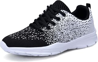 KOUDYEN Running Shoes Breathable Trainers Lace-Up Sports Shoes Trainers for Men Wom…