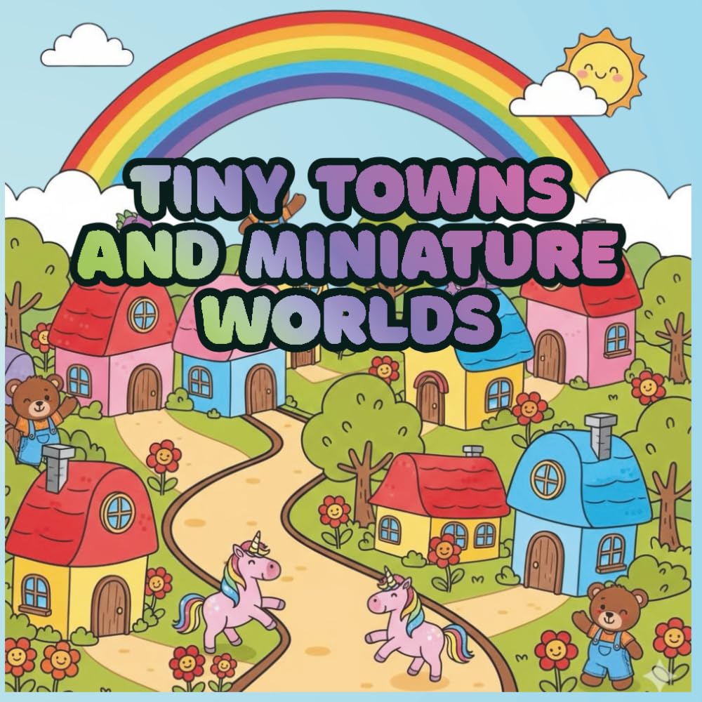 Tiny Towns and Miniature World: Cute Mini Villages with Animals and Fantasy Friends