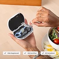 Vista 6 de PUL - Púas de hilo dental de menta para limpieza profunda, palitos de hilo dental a base de plantas con hilo dental de nailon resistente a